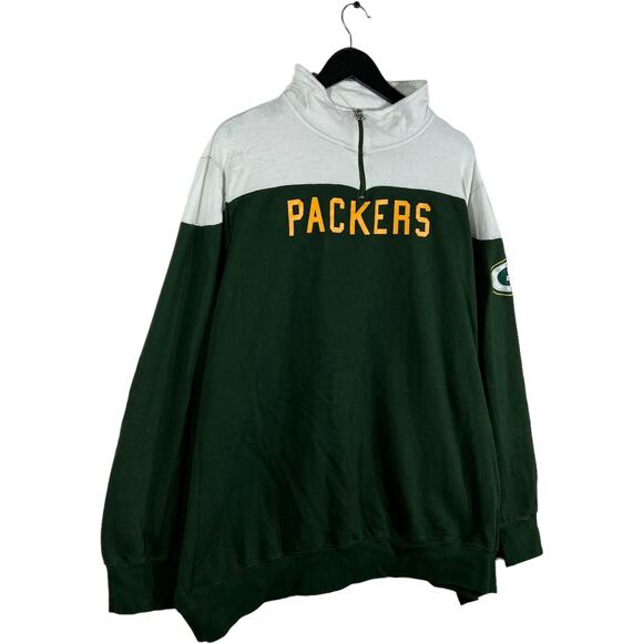 Green Bay Packers Quarter-Zip Crewneck - Picture 4 of 8
